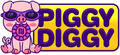 Piggy Doggy logo showing Piggy and Doggy characters in a cute cartoon style